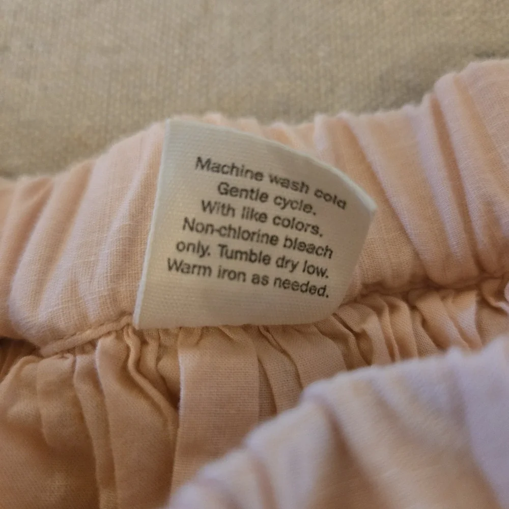 Crewcuts by J Crew Light Pink Pull On Bubble Skirt Y2K Balletcore Girls Size 6/7